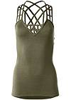 Front View Strappy Detail Tank