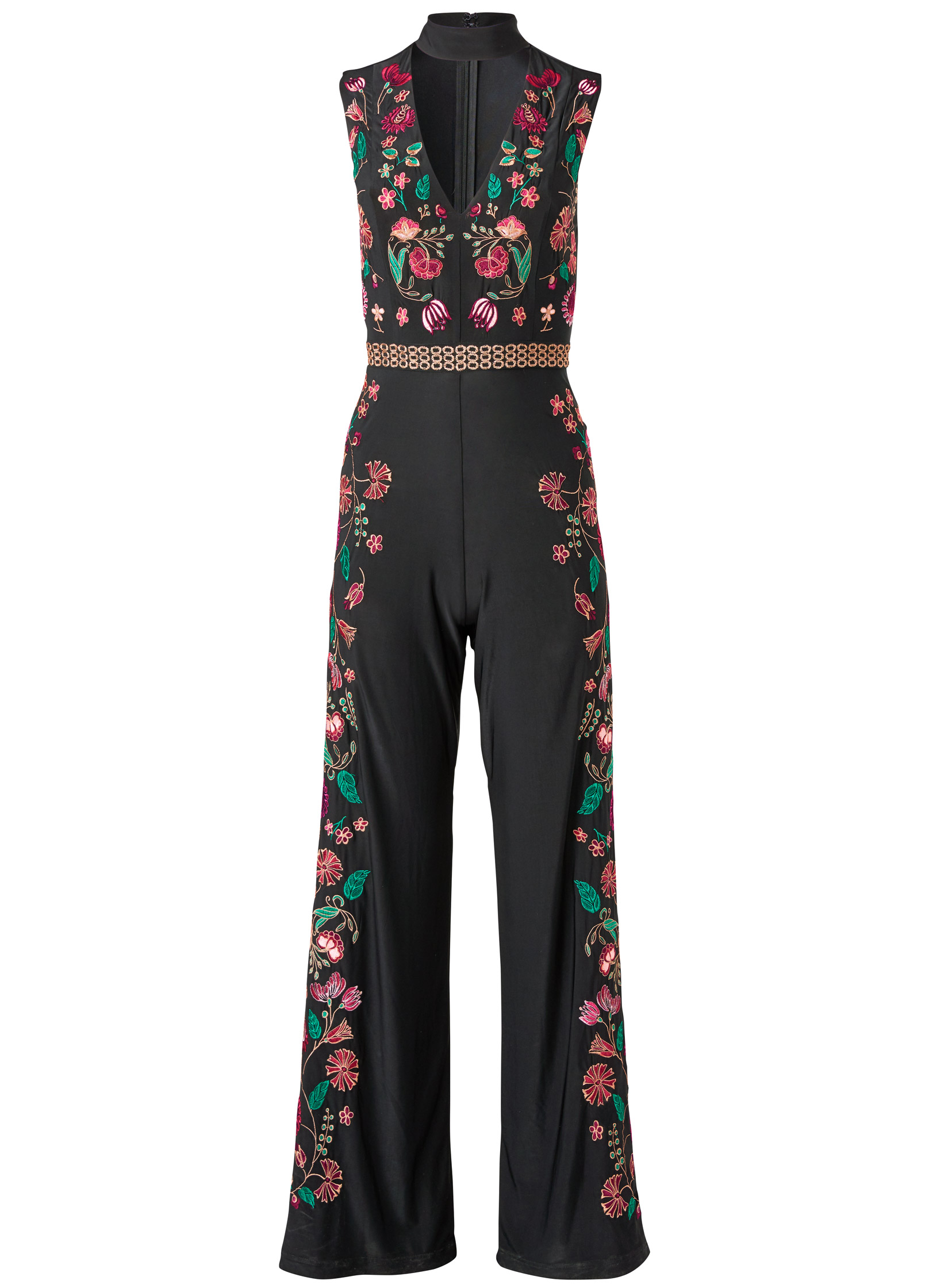 jumpsuit embroidered