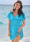 Front View Crochet Dolman Cover-Up