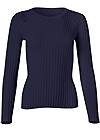 Alternate View Ribbed Cutout Sweater