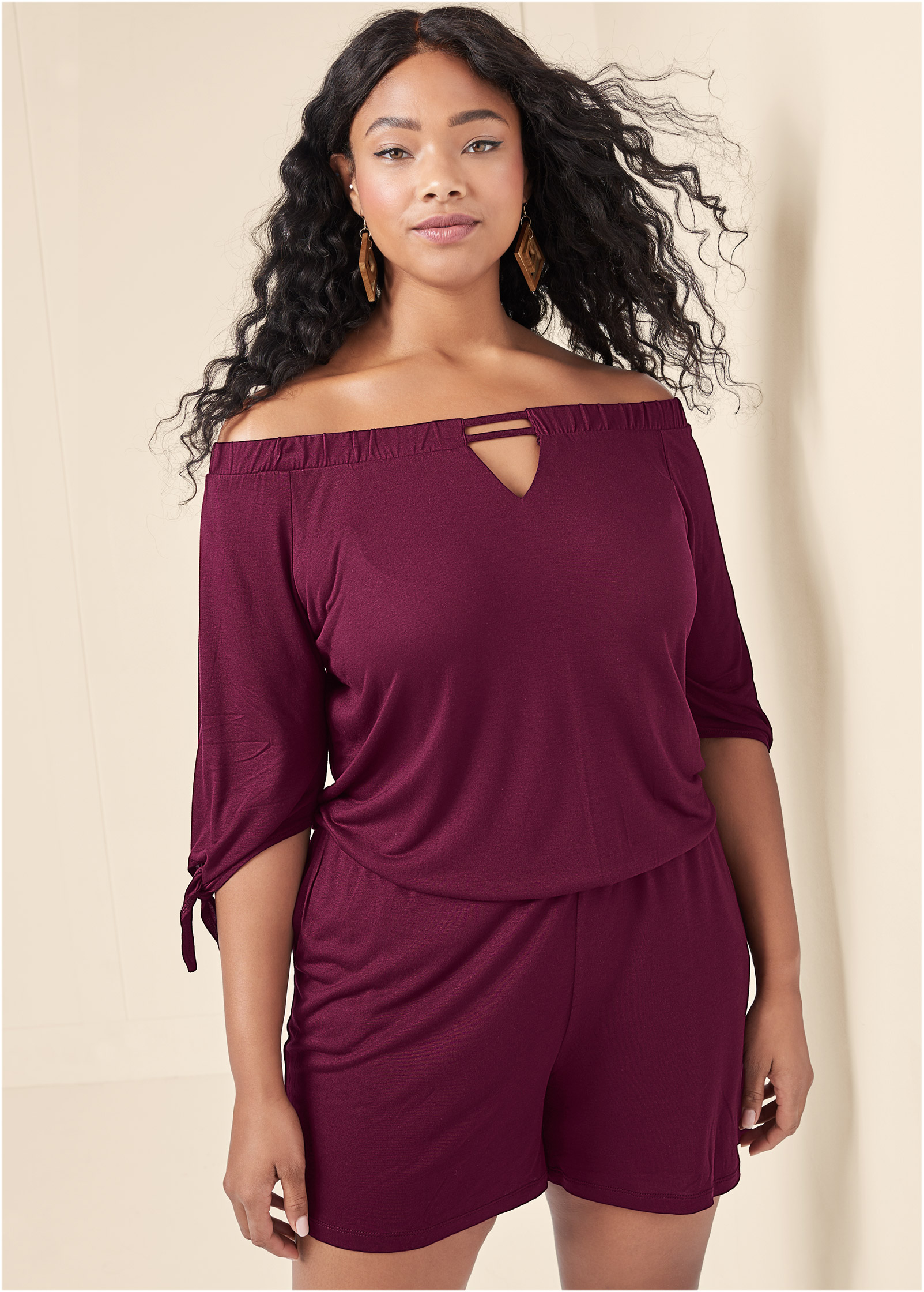 plus size lounge jumpsuit