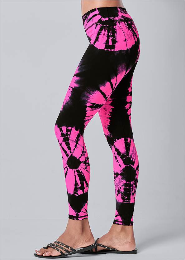 champion tie dye leggings