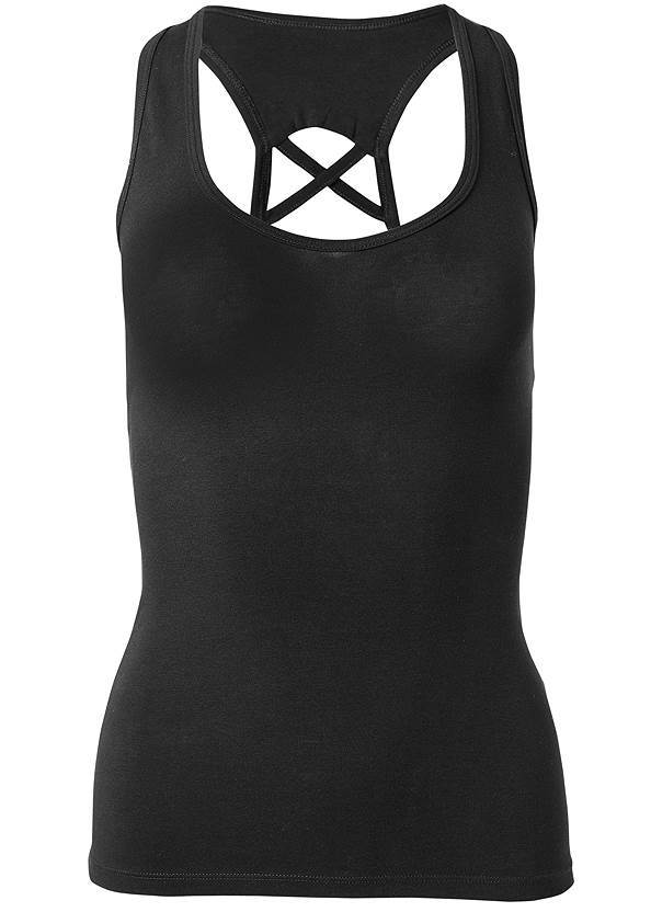 Alternate View Strappy Back Tank Top