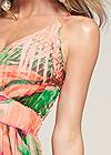 Alternate View Tropical Print Gown