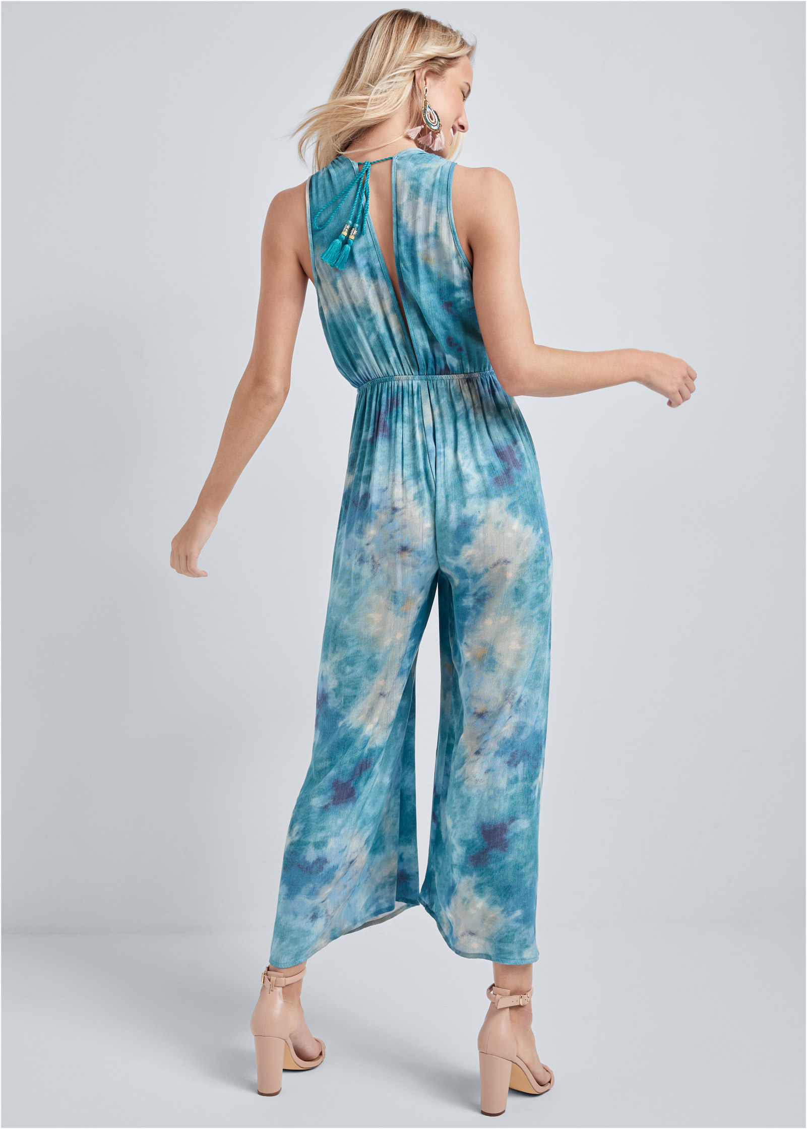 venus tie dye jumpsuit