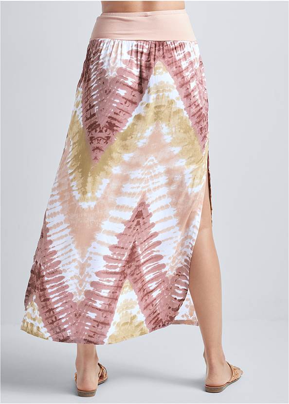 Alternate View Batik Printed Maxi Skirt