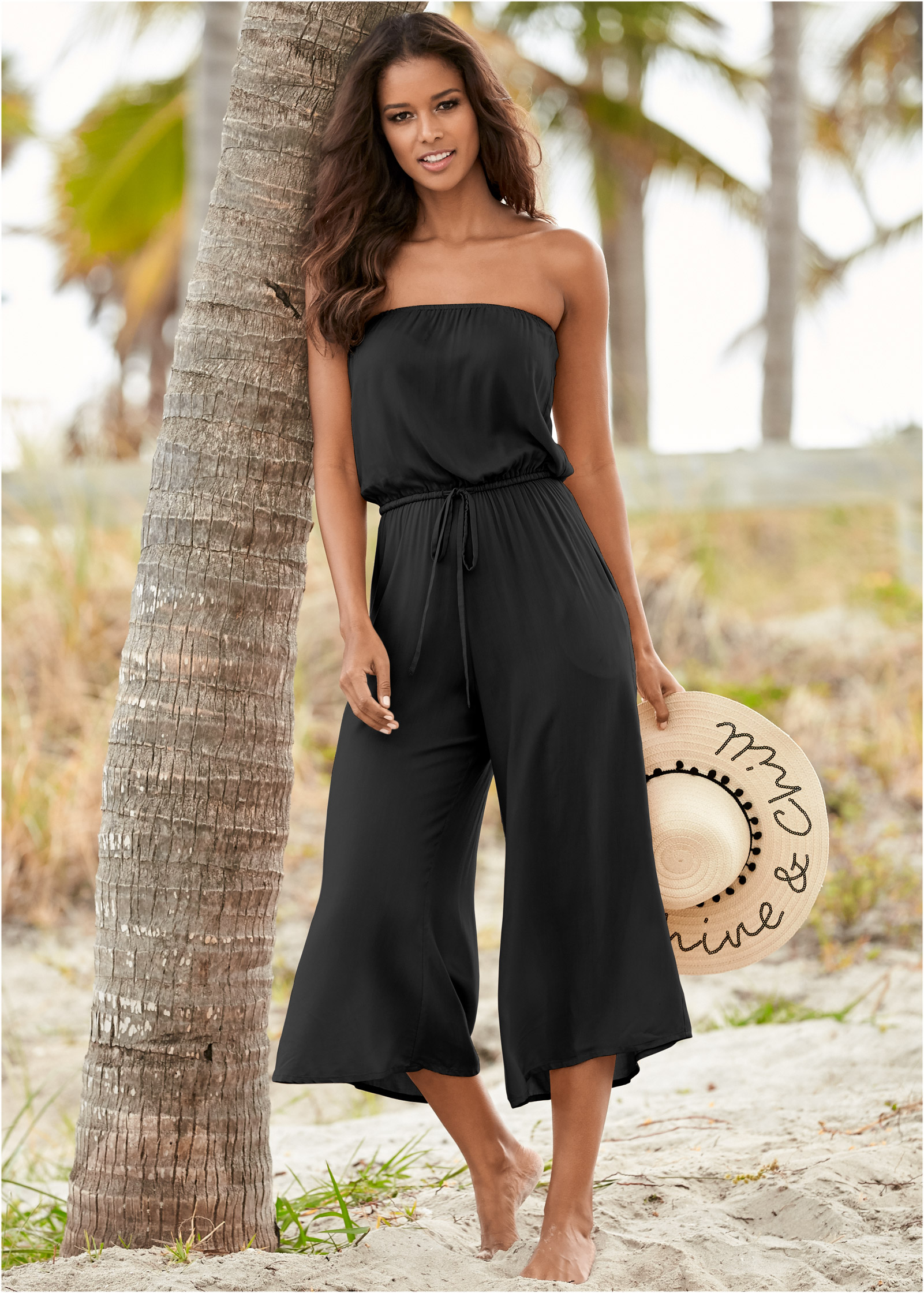 venus strapless jumpsuit