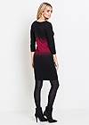 Full back view Ombre Sweater Dress