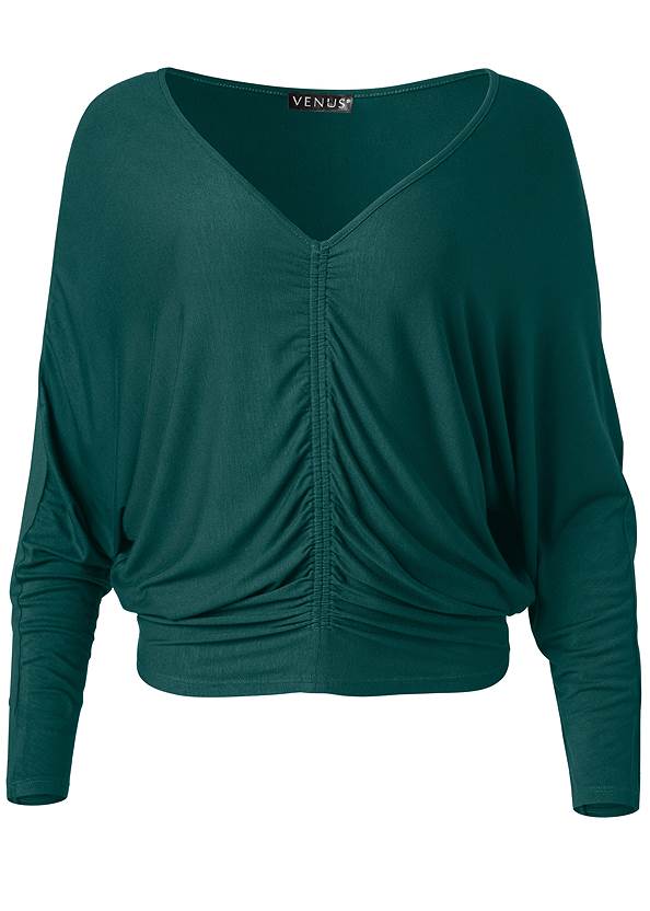 Alternate View Casual Ruched Top