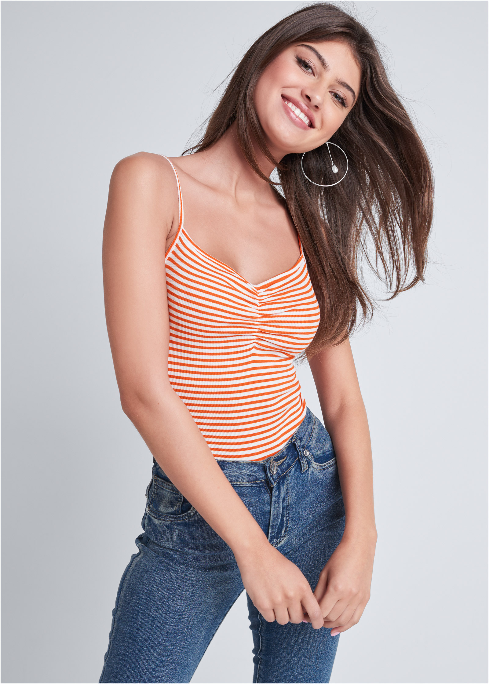 ruched bodysuit