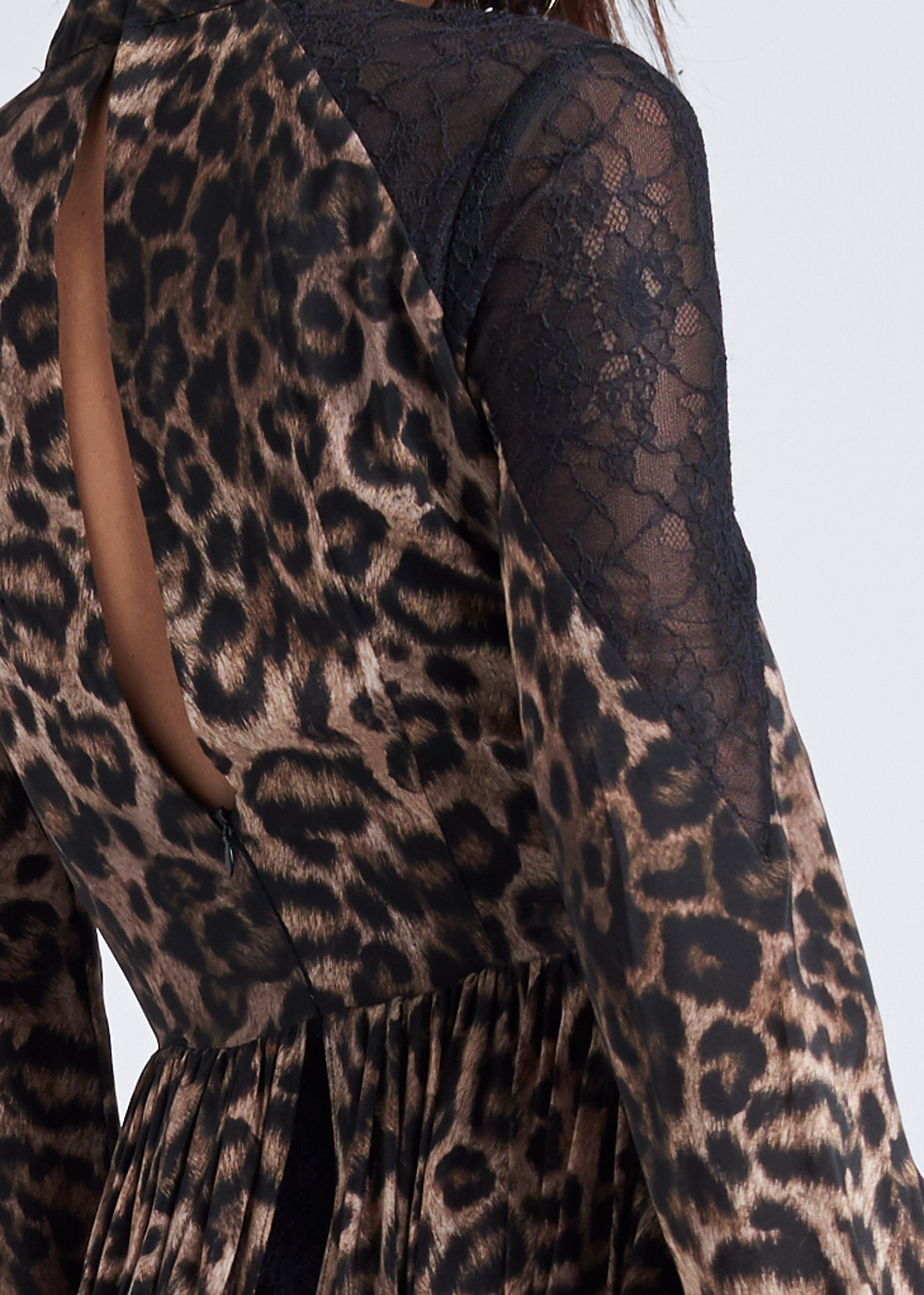 venus animal print dress