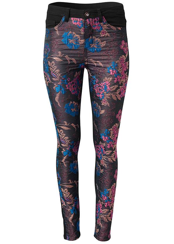 Ghost with background  view Brocade Skinny Jeans