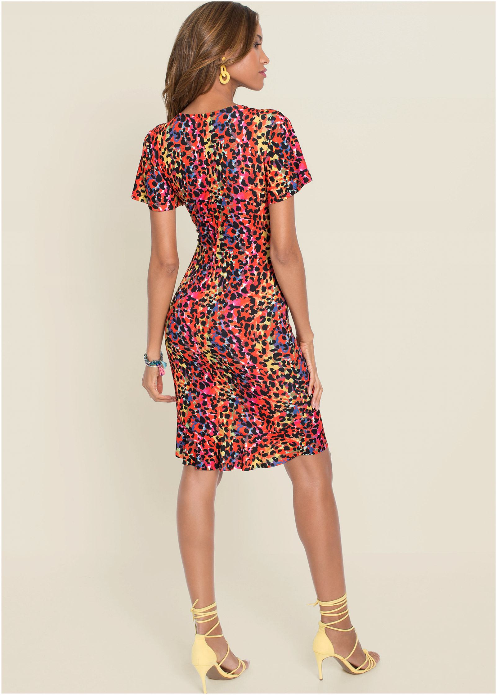 Whistles triangle 2025 print dress