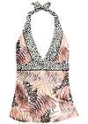 Ghost with background front view Bohemian Tankini Top