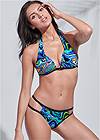 Full front view Sports Illustrated Swim™ Cut Out Sides Bottom