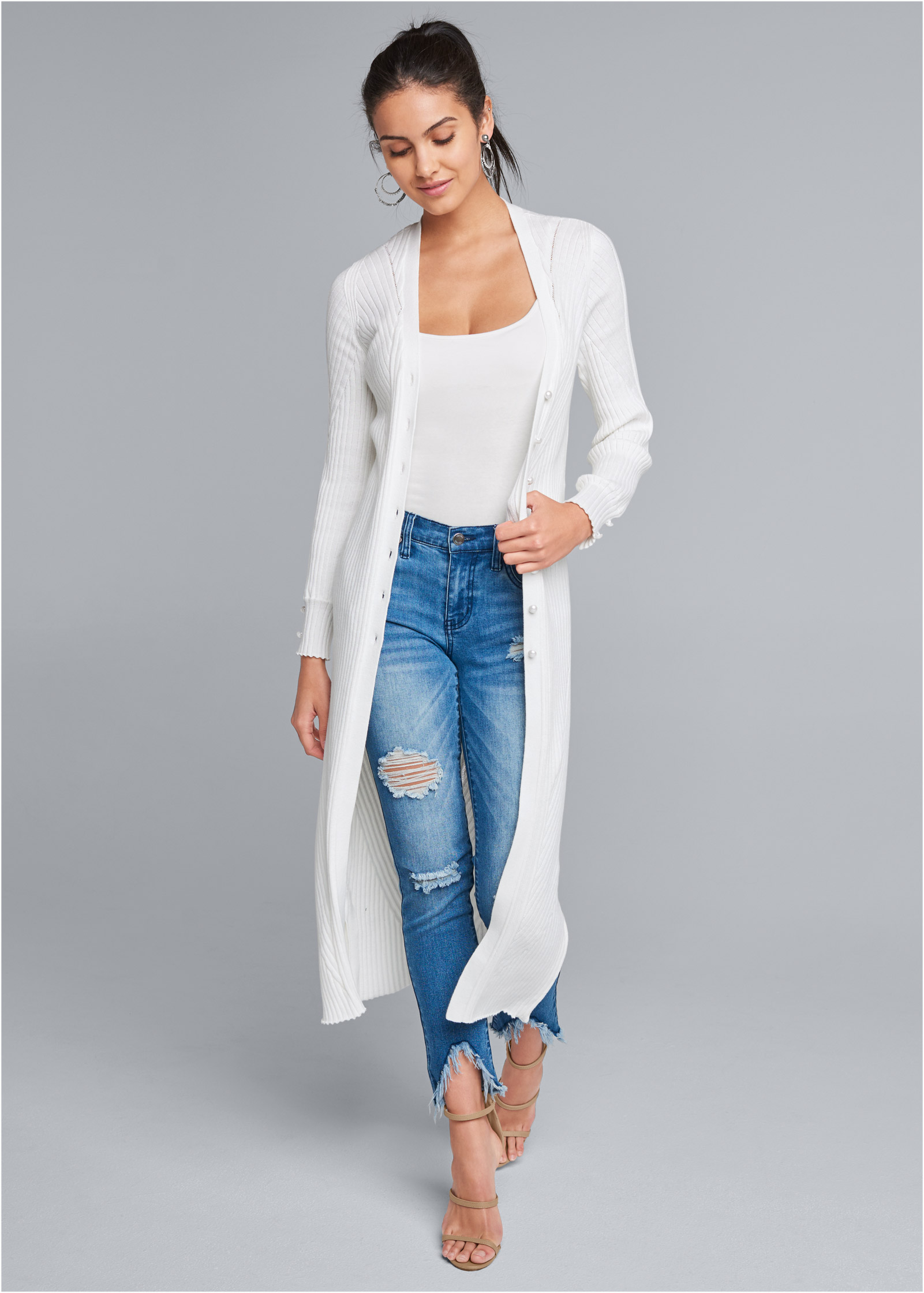 venus oversized cardigan