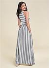 BACK View Casual Maxi Dress