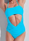 Alternate View Sports Illustrated Swim™ Cut Out Bandeau One-Piece