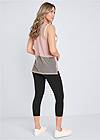 Full back view Mesh Active Tank Top