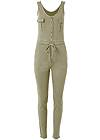 Ghost with background  view Mineral Wash Utility Jumpsuit