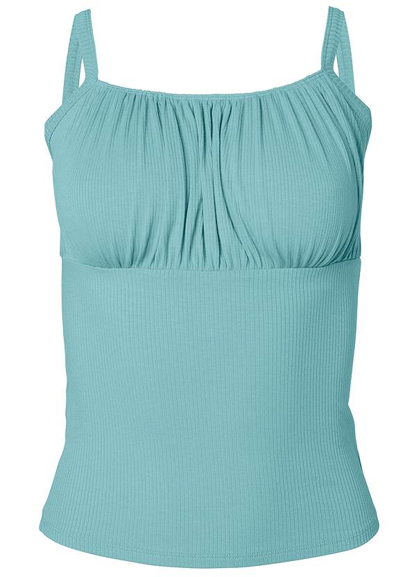 Alternate View Ribbed Basic Top