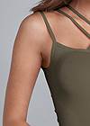 Detail front view Strappy Seamless Top