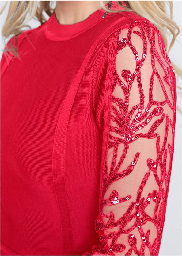 Alternate View Lace Bandage Dress