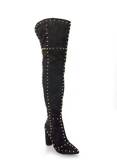 Studded Over The Knee Boots