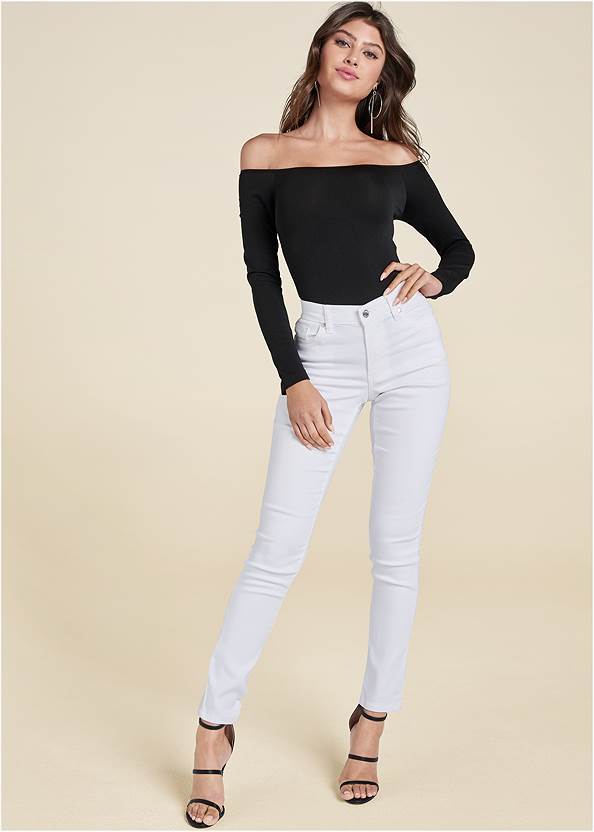 Front View Skinny Jeans