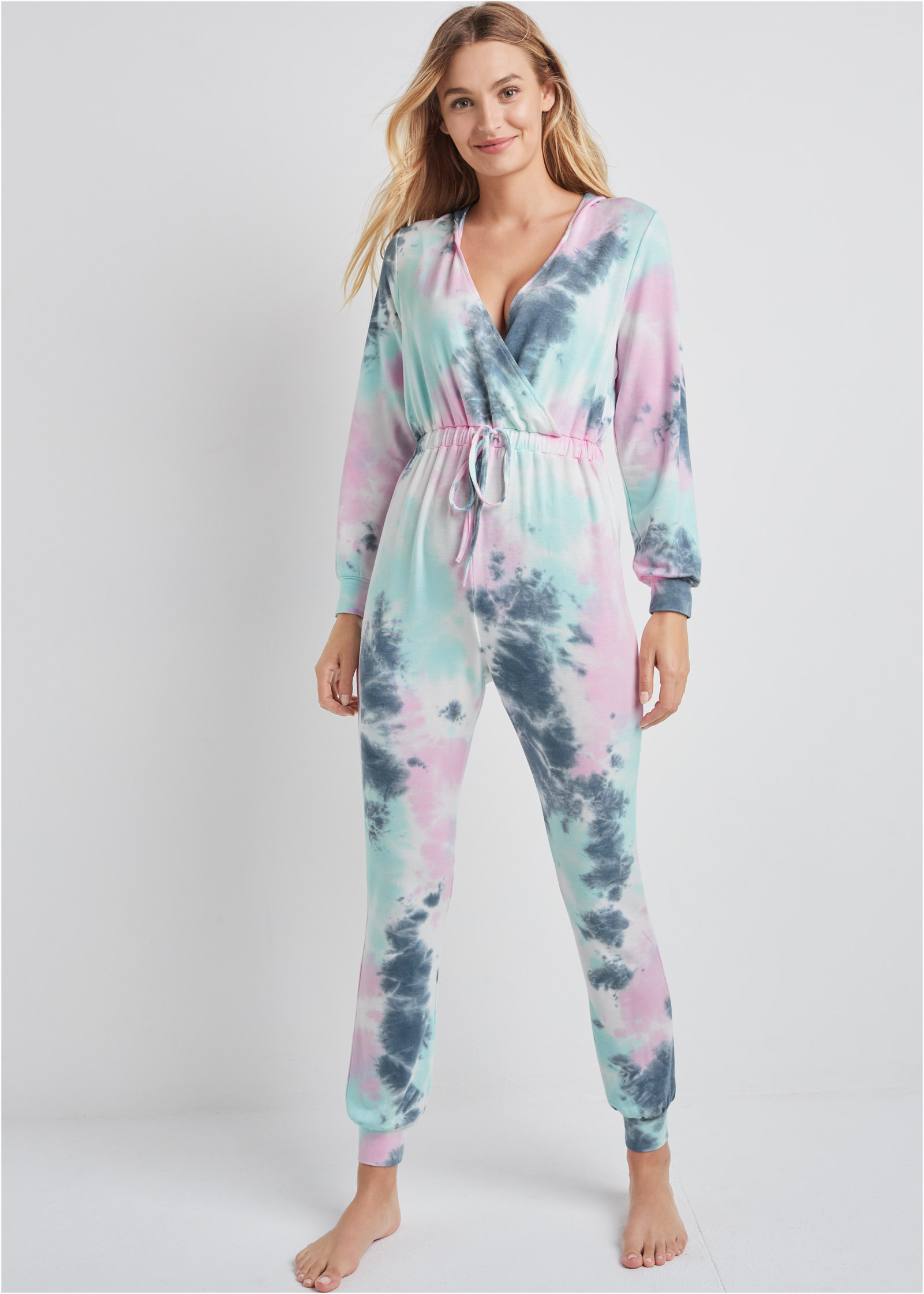 plus size lounge jumpsuit