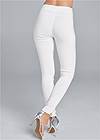 Alternate View Mid-Rise Slimming Stretch Jeggings