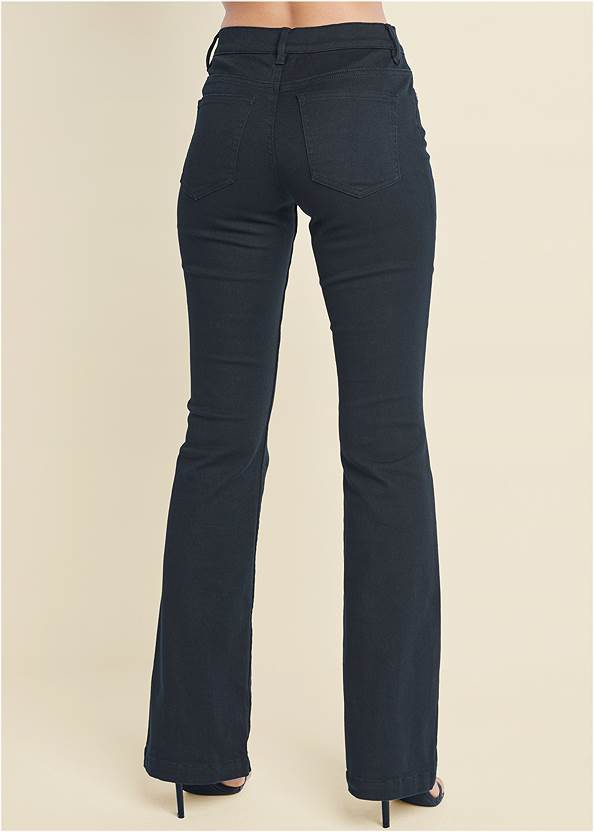 BACK View Bootcut Jeans