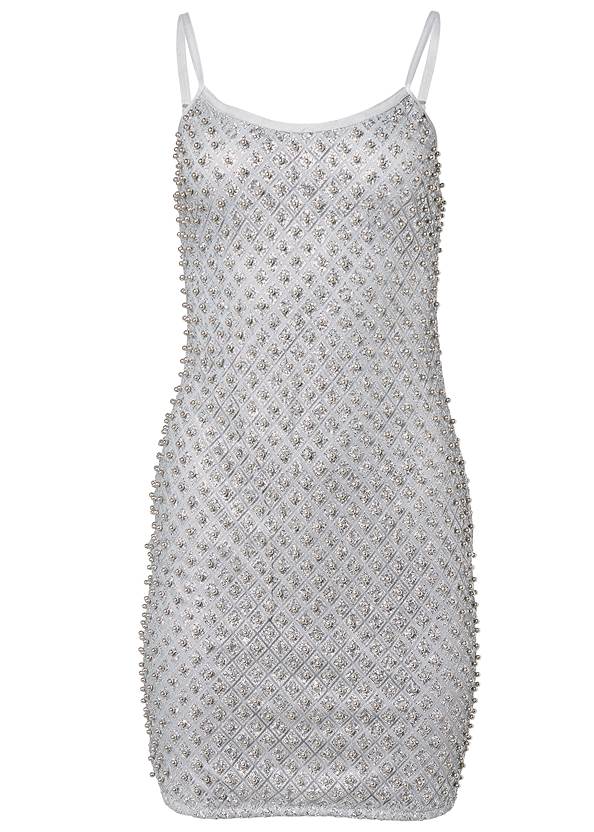 Alternate View Embellished Bodycon Dress