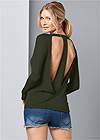 Back View Open Back Active Top
