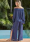 Back View Side Slit Cover-Up Pant