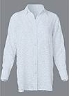 Alternate View Button Cover-Up Shirt
