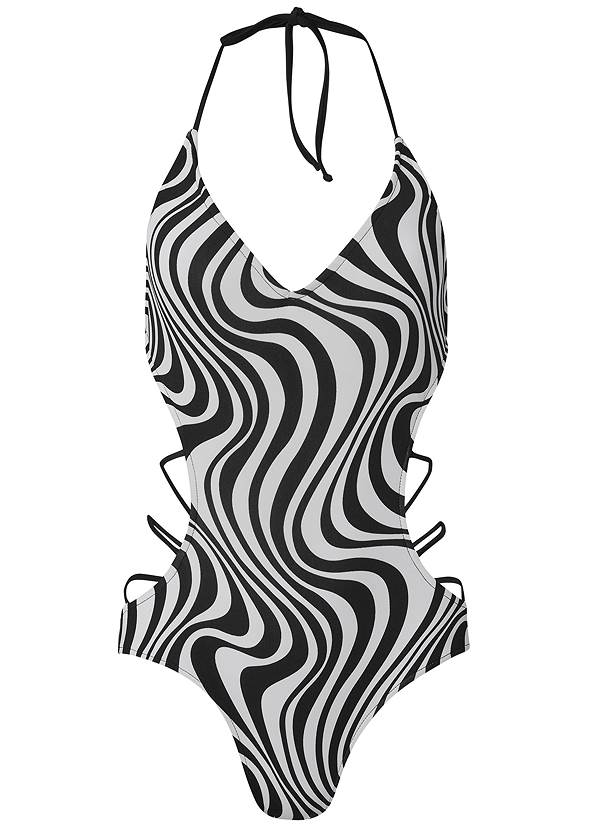 Spellbound Monokini Swimsuit in Zany Zebra | VENUS