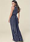 BACK View Casual Maxi Dress