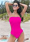 Front View Capri Strap Back Monokini