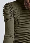 Alternate View Ruched Top