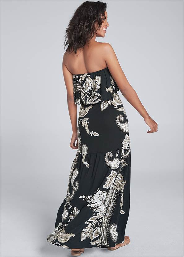 Alternate View Paisely Maxi Dress