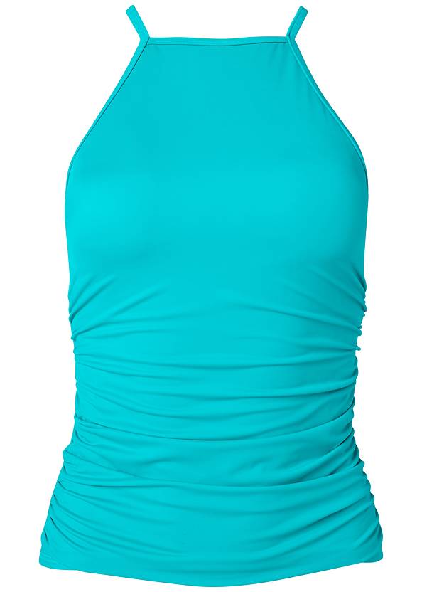 Ghost with background  view Strappy Back Tankini Top