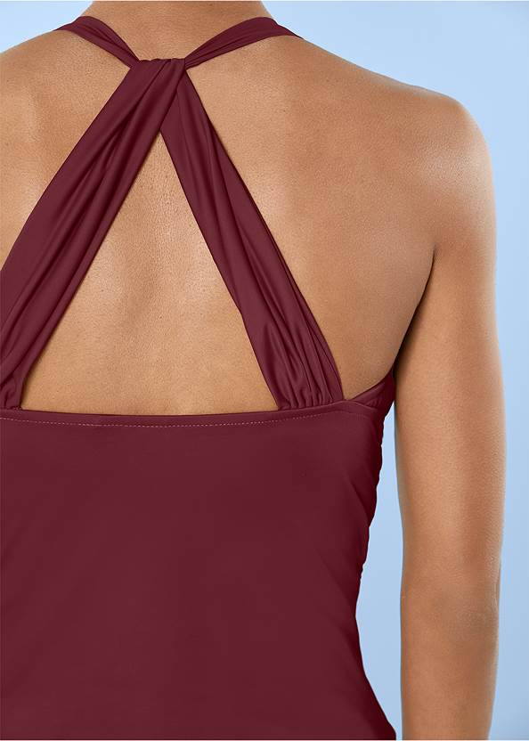 Alternate View Smoothing V-Back Tankini Top