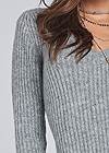 Alternate View Asymmetrical Maxi Sweater