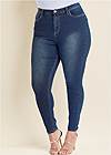 Front View Bum Lifter Jeans