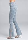 Alternate View Rhinestone Bootcut Jeans