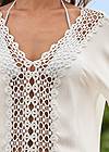 Alternate View Crochet Trimmed Cover-Up Tunic