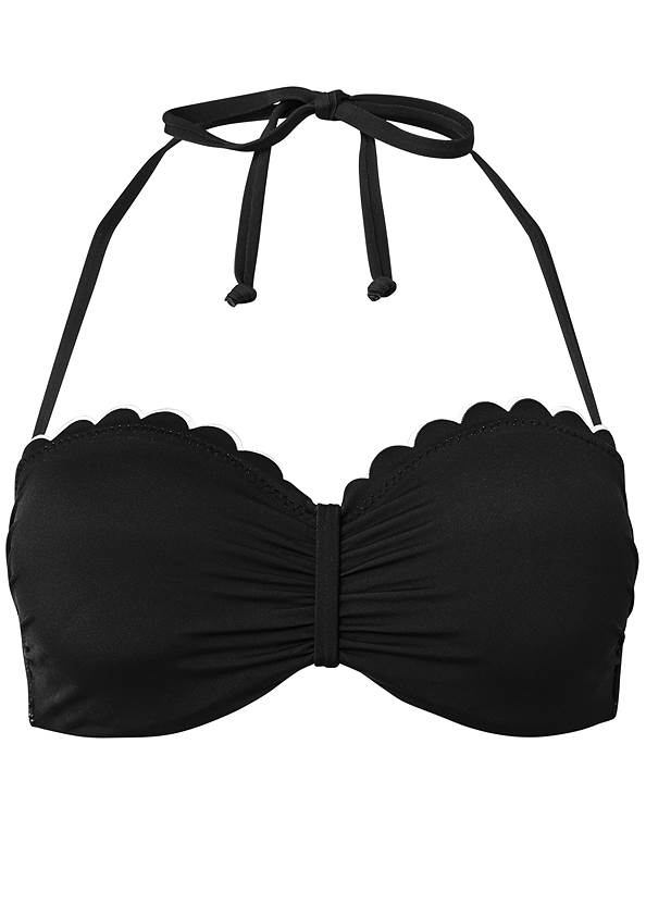 Alternate View Scalloped Bandeau Top