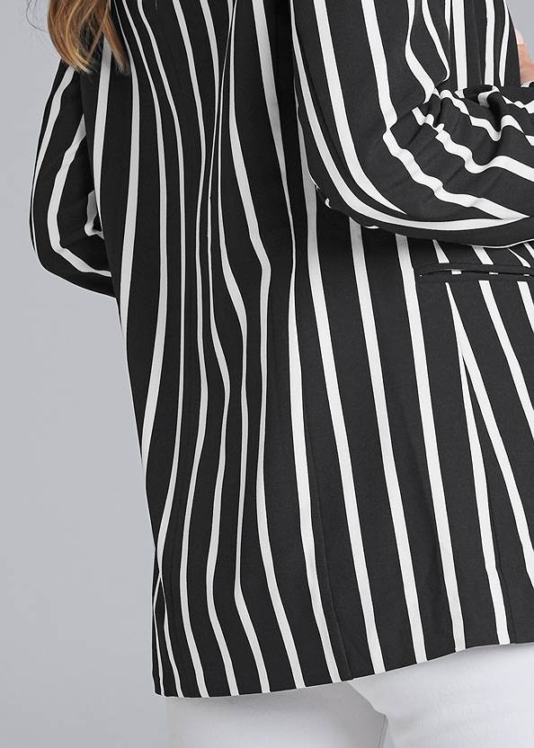 Alternate View Striped Blazer