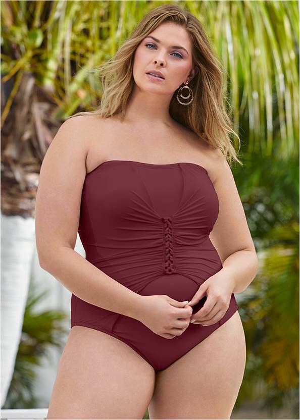 Slimming Bandeau One-Piece